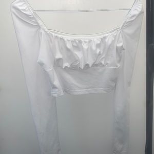 Cute white long sleeve!